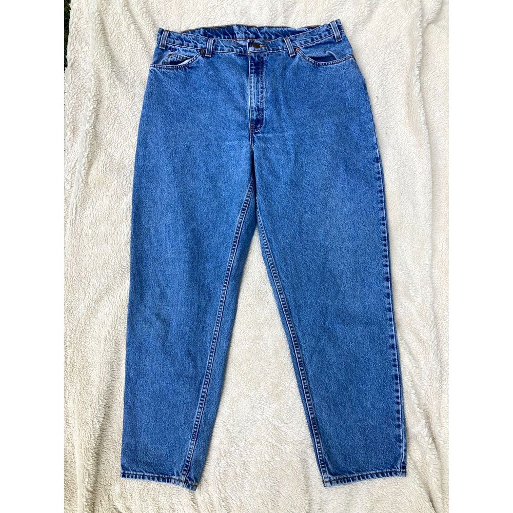 Orange Tab Vintage 90s Levi's 560 Jeans Made in USA 36x30 Baggy Tapered